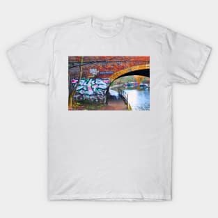 Graffiti Street Art Regent's Canal Camden London T-Shirt